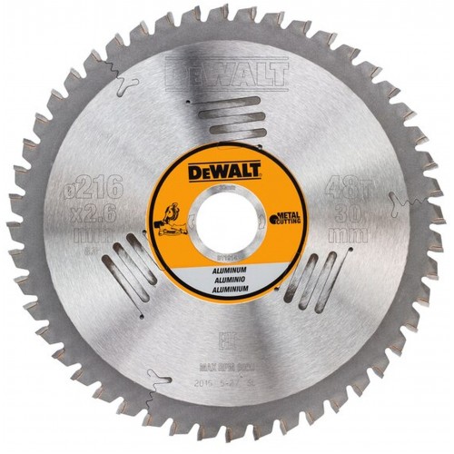 DeWALT DT1914 Pilový kotouč na kov 216 x 30 mm, 48 zubů, TCG -5°