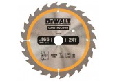 DeWALT DT1949 Pilový kotouč na dřevo s hřebíky 165 x 20 mm, 24 zubů, ATB 20°