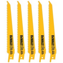 DeWALT DT2359 Pilový list 152 mm na dřevo a plast 5 ks
