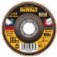 DeWALT DT30611 Brusný lamelový kotouč Extreme na kov 115 mm, plochý, 60G