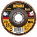 DeWALT DT30621 Brusný lamelový kotouč Extreme na kov 115 mm, plochý, 80G