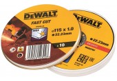 DeWALT DT3506 Sada řezných kotoučů na nerez, 115 x 1 mm, 10 ks