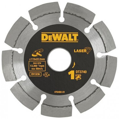 DeWALT DT3740 Dia kotouč Laser 1 na stavební materiály a beton 115x22,2mm DeWALT DT3740 Dia kotouč Laser 1 na stavební materiály a beton 115x22,2mm
