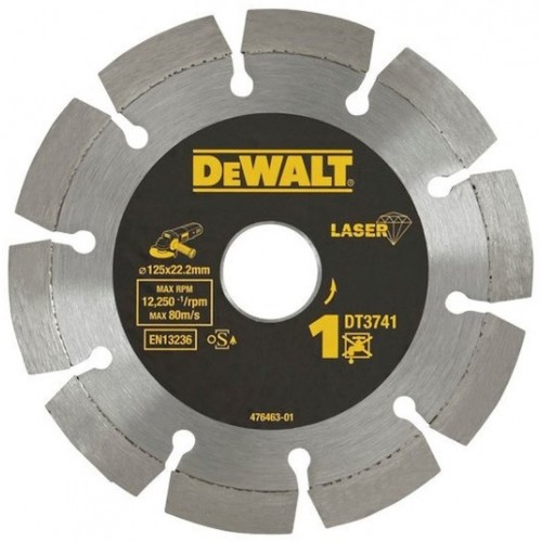 DeWALT DT3741 Dia kotouč Laser 1 na stavební materiály a beton 125 x 22,2mm