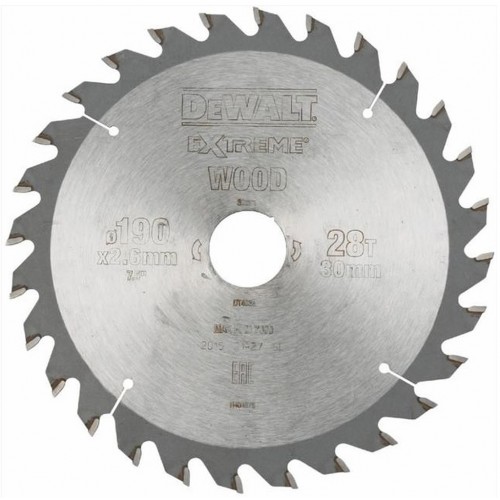 DeWALT DT4063 Pilový kotouč na dřevo 184 x 16 mm, 40 zubů, ATB 10 °