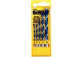 DeWALT DT4535 Sada vrtáků do dřeva 5ks se středicím hrotem