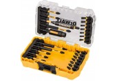 DeWALT DT70730T Sada bitů TOUGH CASE+ s průhledným víkem 25ks