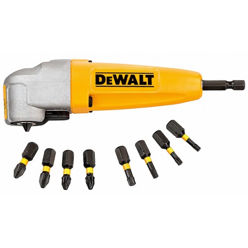 DeWALT DT71517T Pravoúhlý šroubovací nástavec + 9 ks bitů