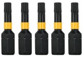 DeWALT DT7381T Sada bitů EXTREME TORSION T 20, 25 mm, 5ks