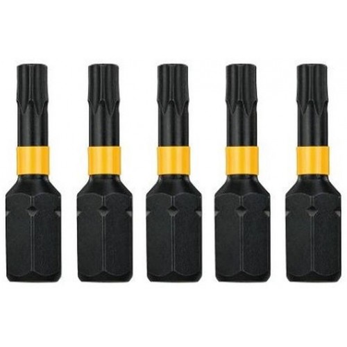 DeWALT sada bitů EXTREME TORSION T 20, 25 mm, 5 ks DT7381T