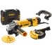 VÝPRODEJ DeWALT DWE4257KT Úhlová bruska s regulací otáček, na beton (1500W/125mm) 1X VYZKOUŠENO!!