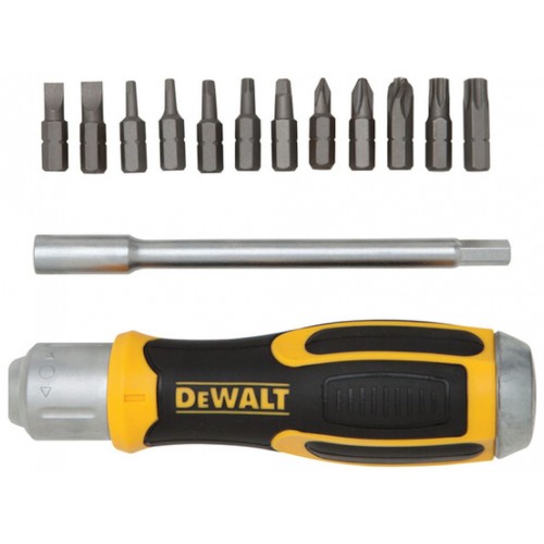 DeWALT DWHT69233-0 Šroubovák s ráčnou, včetně šroubovacích nástavců