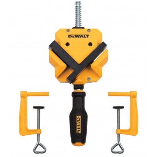 DeWALT DWHT83853-0 Rohová svěrka s stolovými svěrkami, svírací síla 113 kg