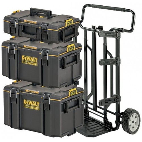 DeWALT DSTROLLEY ToughSystem 2.0 Vozík + 3 kufry, 4v1, DWST83401-1