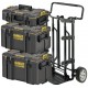 DeWALT DSTROLLEY ToughSystem 2.0 Vozík + 3 kufry, 4v1, DWST83401-1