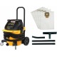 DeWALT DWV905MKIT Průmyslový mokro-suchý vysavač, třída M, 38 l
