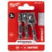Milwaukee Sada 3 ks rázových adaptérů SHOCKWAVE 1/4" - 3/8" - 1/2" 4932479228