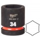 Milwaukee Shockwave Impact Duty Průmyslové hlavice (1”/34mm) 4932480412