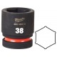 Milwaukee Shockwave Impact Duty Průmyslové hlavice (1”/38mm) 4932480414