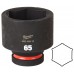 Milwaukee Průmyslové hlavice SHOCKWAVE™ IMPACT DUTY 1” HEX krátké (65 mm) 4932480422