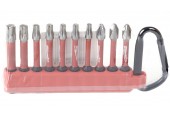Milwaukee Sada bitů SHOCKWAVE™ IMPACT DUTY s karabinou (10 ks) 4932480941