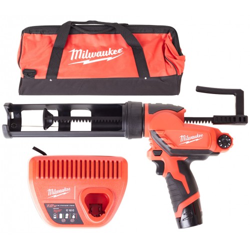 Milwaukee M12 PCG 310C-201B Kompaktní vytlačovací pistole (310ml/12V/1x2,0Ah) 4933441655