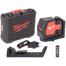 Milwaukee L4 CLL-301C Aku křížový liniový laser s USB, 1xL4 B3 4933478098