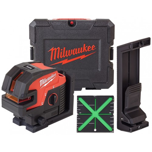 Milwaukee M12 CLL4P-0C Kombinovaný křížový liniový 4-bodový laser, bez aku, kufr 4933479202 Milwaukee M12 CLL4P-0C Kombinovaný křížový liniový 4-bodový laser, bez aku, kufr 4933479202