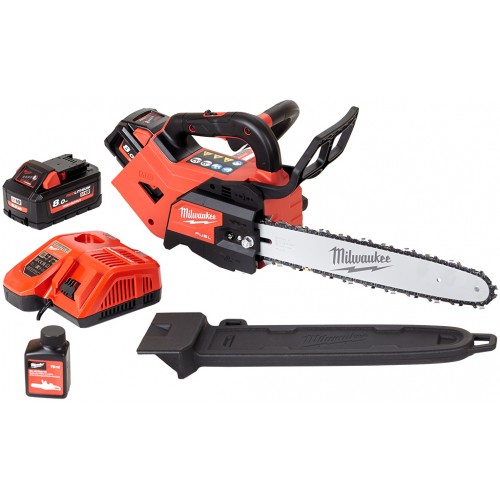 Milwaukee M18 FTHCHS35 -802 Aku řetězová pila (18V/ 2x 8Ah/35cm) 4933479589