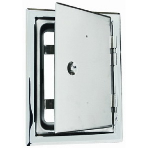 Komínová dvířka plynotěsná DKG7 / bílá