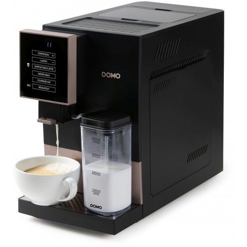 DOMO Automatický Espresso kávovar 1350W, černobronzový DO743K