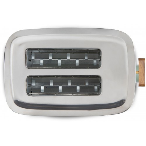 DOMO WOOD YOU Topinkovač na 2 topinky 1000W, zelenýDO973T