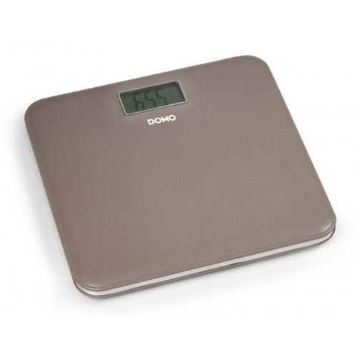 DOMO Stylová osobní váha hnědá DO9160W