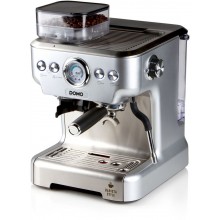 DOMO Pákový kávovar s mlýnkem na kávu DO725K
