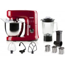 DOMO Kuchyňský robot s mixérem 700W, červený DO9145KR