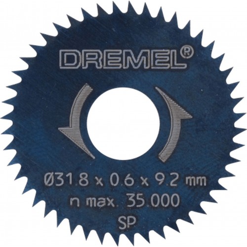 DREMEL Pilový kotouč na podélný i příčný řez 31,8 mm 2 kusů 26150546JB DREMEL Pilový kotouč na podélný i příčný řez 31,8 mm 2 kusů 26150546JB