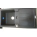 VÝPRODEJ Franke Strata STG 614-78, 780x435 mm, fragranitový dřez, onyx 114.0369.390 S OTVOREM PRO BATERII!!