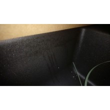 VÝPRODEJ BLANCO Zia 45 S dřez s excentrem, včetně sifonu, antracit, 514724 VYDITELNÉ ČMOUHY!!