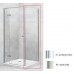 Villeroy & Boch Subway Boční díl 90x190, pro kombinaci s otočnými dveřmi, VILBOclear, pochromováno