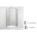 Villeroy & Boch Subway Sprchový kout 100x190, pětihran, levý, s 1 dveřmi, vč. VILBOclear, pochromováno