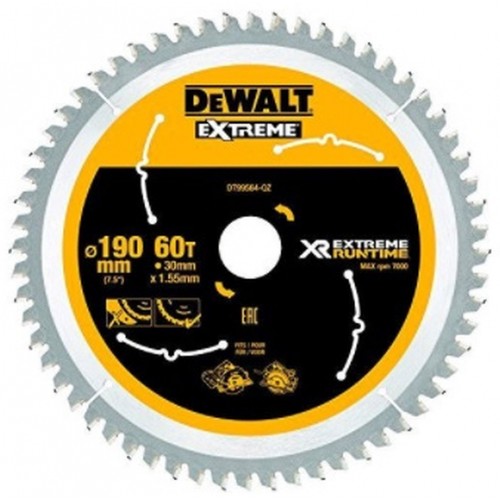 DeWALT DT99564 Pilový kotouč Extreme 190 x 30 mm, 60 zubů, ATB+R 25°