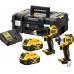 DeWALT DCK2062M2T Combo sada DCD709 + DCF809 (18V, 2 x 4,0Ah) kufr TSTAK