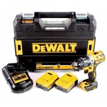 DeWALT DCD791P2 Aku bezuhlíková vrtačka (70Nm/18V/2x5,0Ah) Tstak