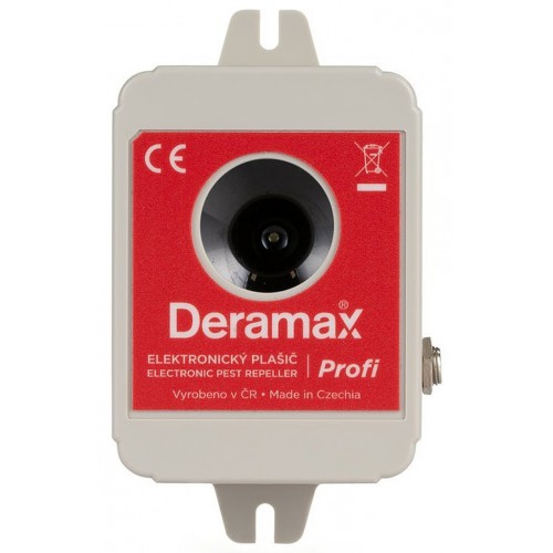 Deramax-Profi Ultrazvukový odpuzovač - plašič kun a hlodavců 0440