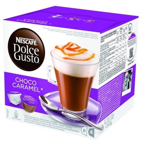 Kapsle Nescafé CHOCO CARAMEL 16 ks k Dolce Gusto