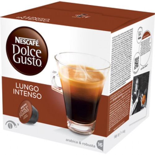 VÝPRODEJ Kapsle Nescafé CAFFE LUNGO INTENSO 16 ks k Dolce Gusto DATUM EXPIRACE 31.10.2016