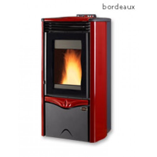 Duchessa Steel 9 kW bordo krbová kamna Duchessa Steel 9 kW bordo krbová kamna