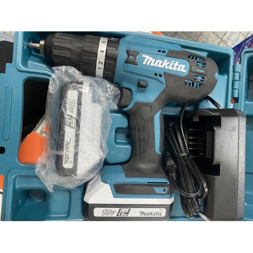 VÝPRODEJ MAKITA HP488DWE Aku příklepový šroubovák Li-ion 2x aku 18V/1,5Ah G 1X VYZKOUŠENÝ!!