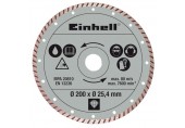Einhell Diamantový kotouč TURBO 200x25,4 mm na dlaždice 4301175