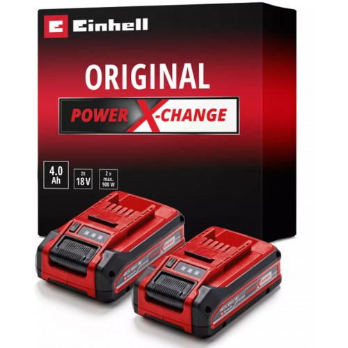 Einhell PXC Baterie 2x (18V/4,0Ah) Twinpack 4511629
